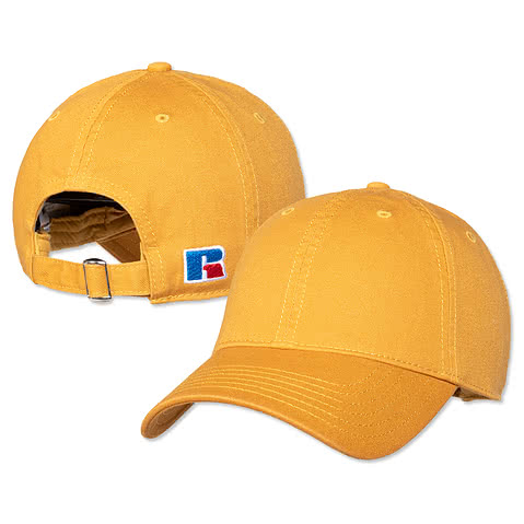 Make good Uniform or Decorated 4 x Yellow Cotton Baseball Cap Onesize Adult